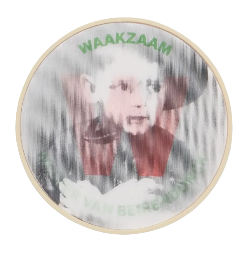 Walter Van Beirendonck Glitch Lenticular Brooch WVB-9031-1-SS26-1