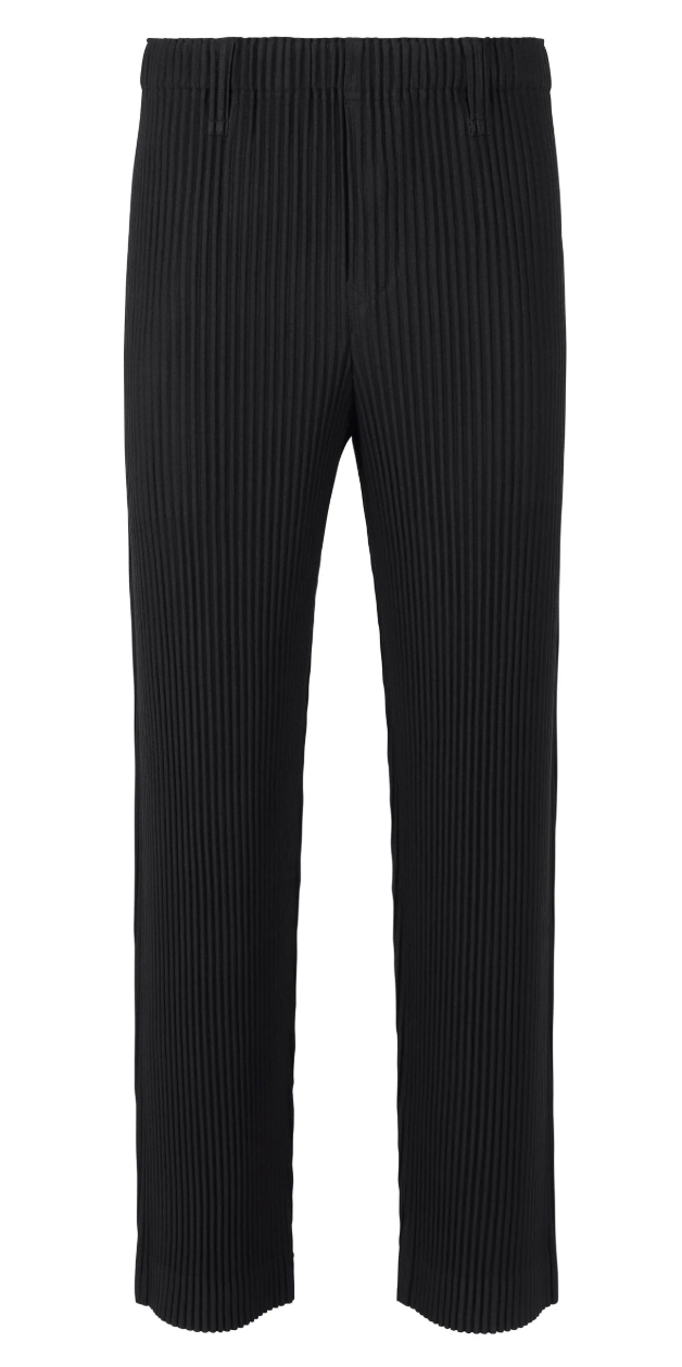 HOMME PLISSÉ ISSEY MIYAKE Homme Plissé Basics Trousers BLACK No. 15 / 2 HP68JF550-2