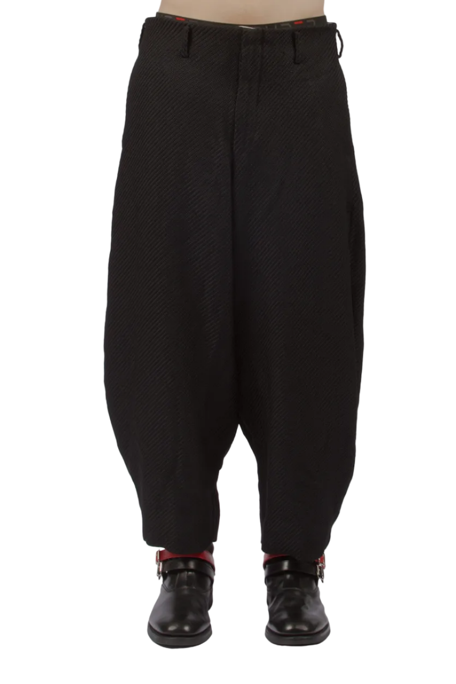 COMME des GARÇONS Homme Plus Woven Suit Pants BLACK / M PQ-P042-S26-1-3