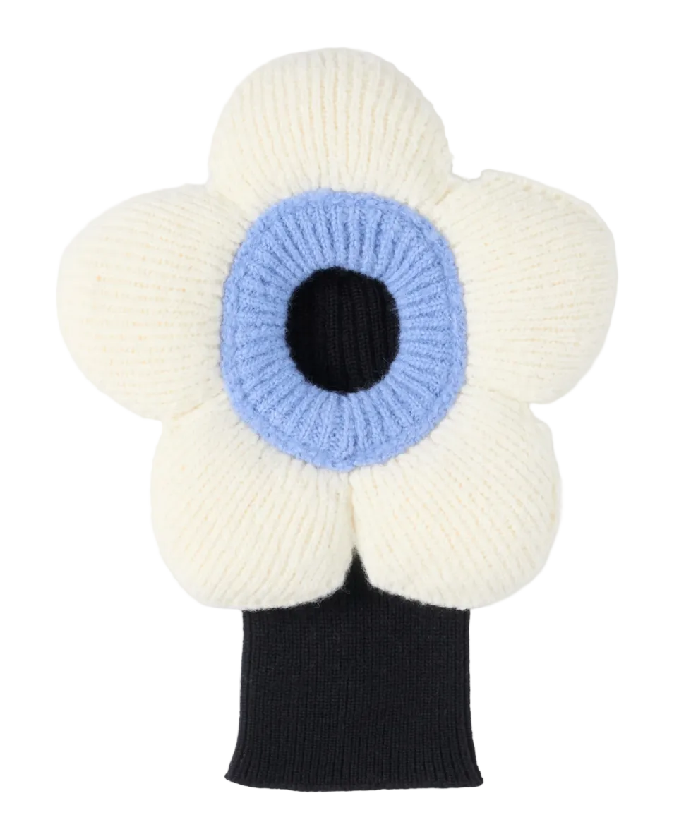 Walter Van Beirendonck Flower Balaclava Off-white / OS WVB-9011-OW-AW26-OS