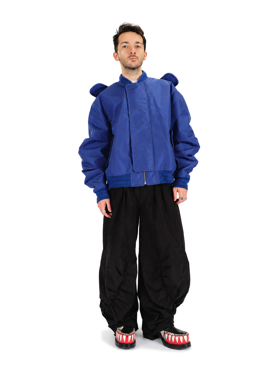Walter Van Beirendonck Monster Bomber Oversized - Blue Mazzarine Blue / M WVB-3007-MAZZ-AW26-M