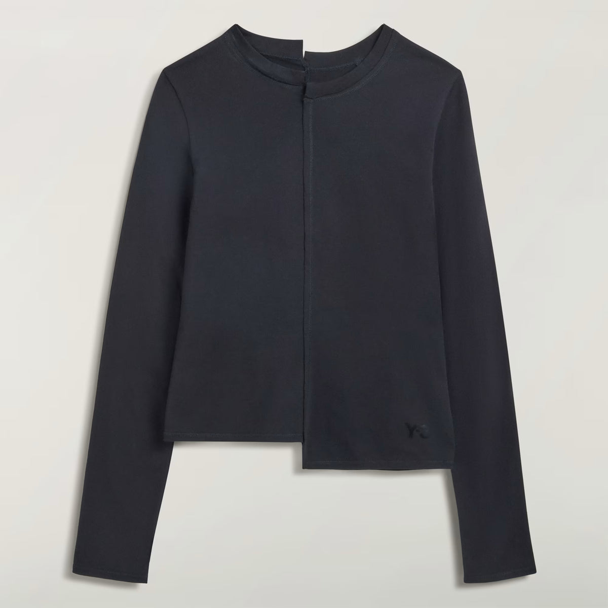 Y-3 Women's Fitted Long Sleeve T-Shirt BLACK / S KS3870-BLACK-S