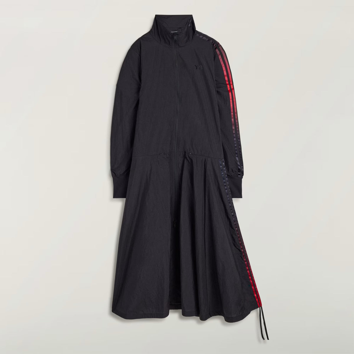 Y-3 Gradient 3-Stripes Nylon Dress BLACK / XS KS1434-BLACK-XS