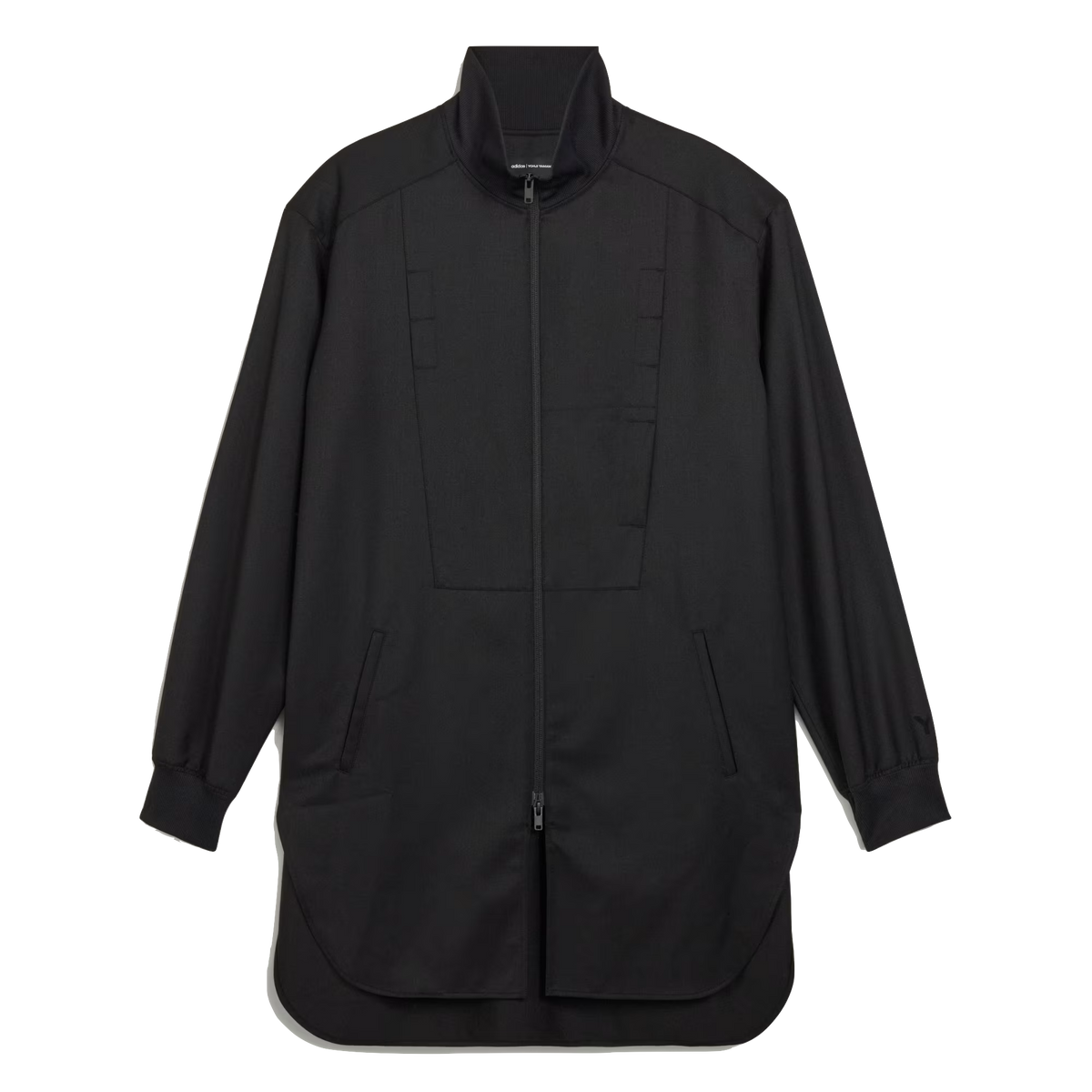 Refined Wool Long Track Top