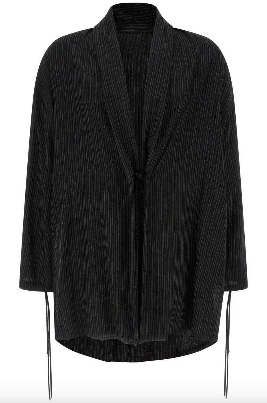 Yohji Yamamoto Thin Stripe Jacket BLACK / 3 HK-J45-227-3