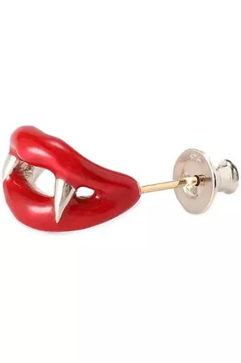 Yohji Yamamoto Vampire Pierce Red SILVER 1 / RED HA-A84-920-SILVER 1-3