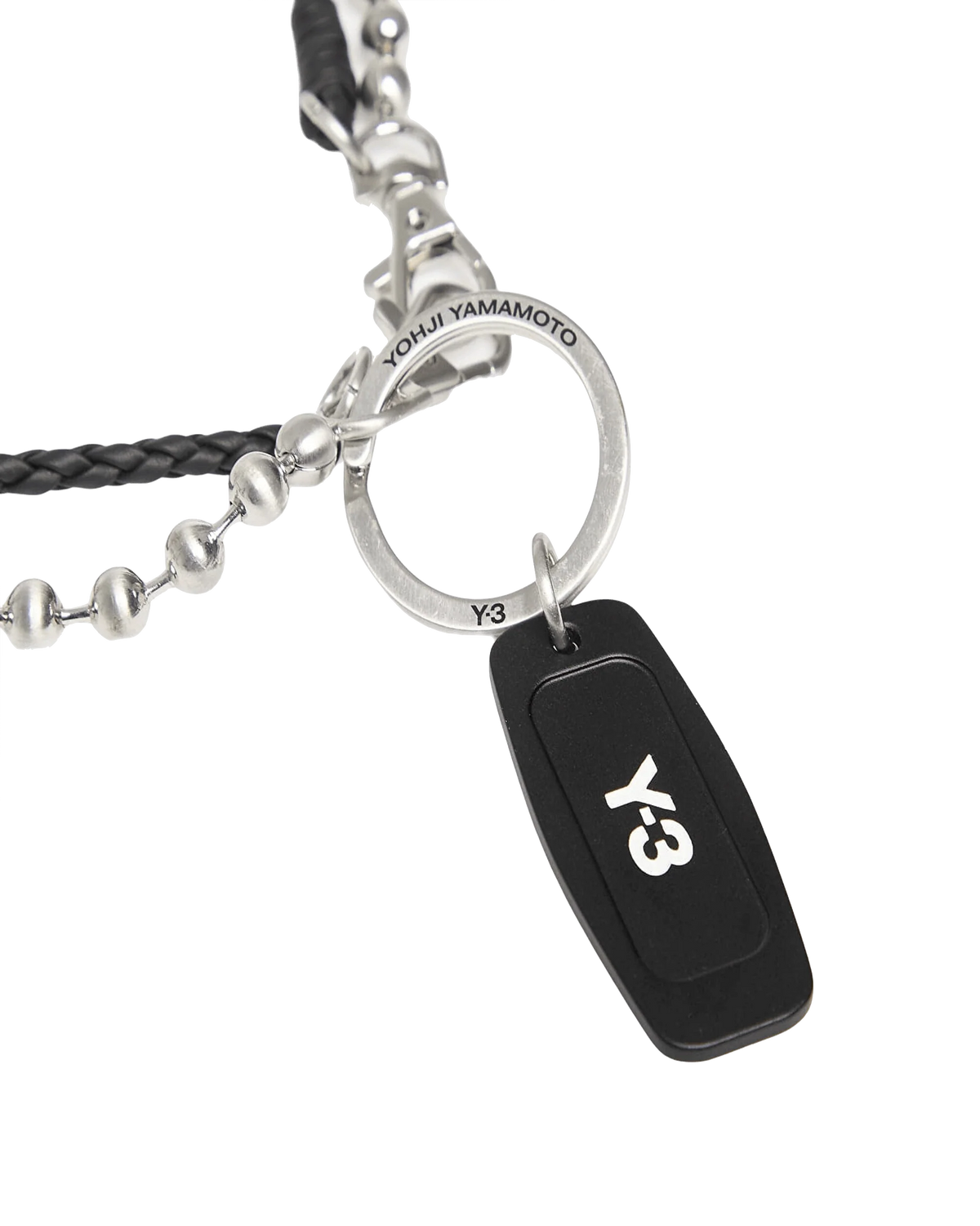 Black Y-3 Keychain