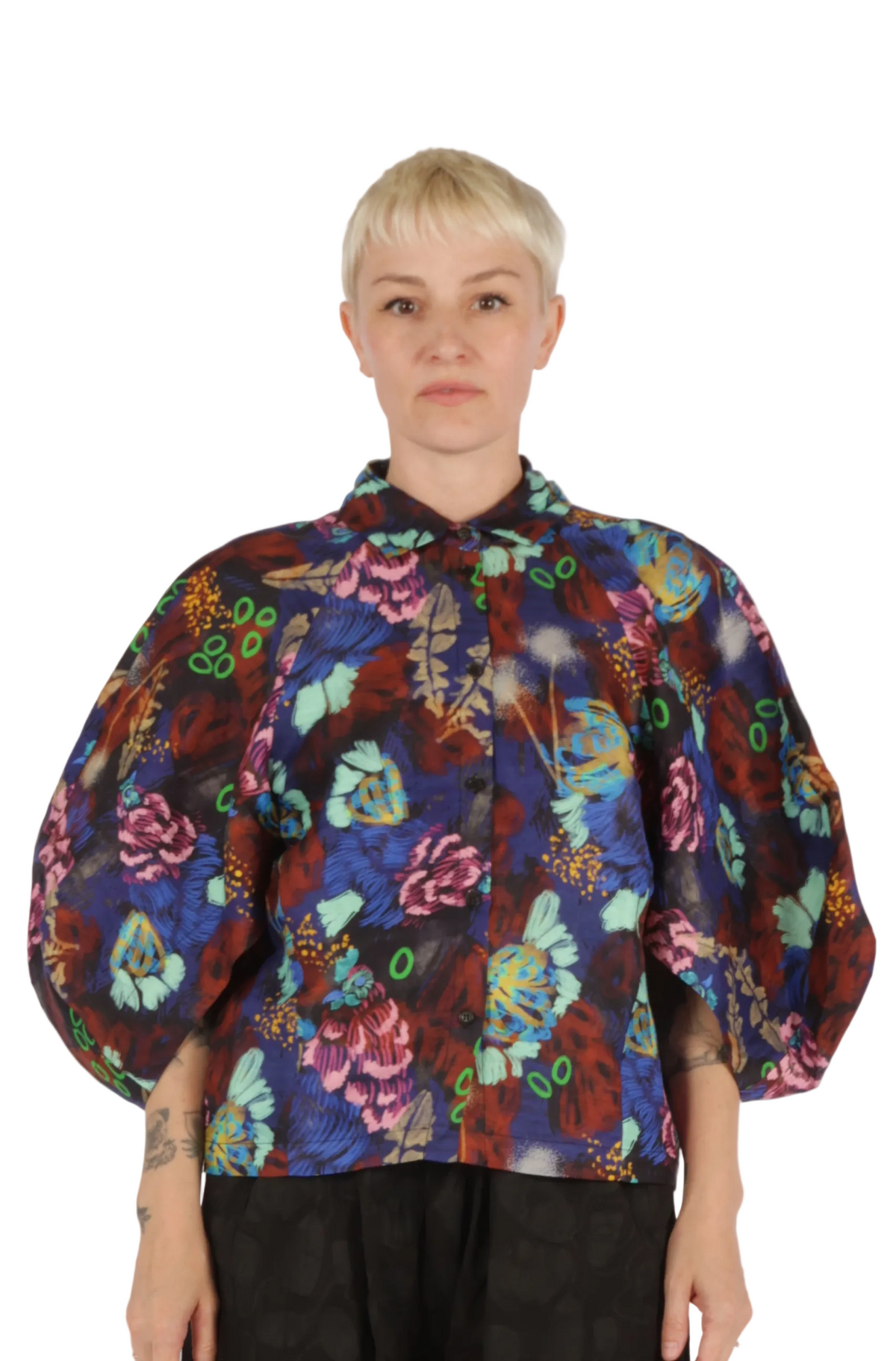 Henrik Vibskov Case Shirt Space Chickens SPACE CHICKENS / M SS26STUD-F226