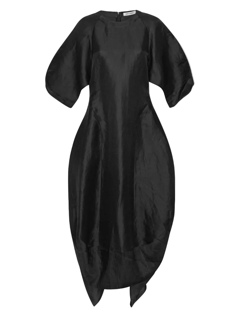 Henrik Vibskov Double Bass Dress - Black BLACK / S SS26STUD-F327