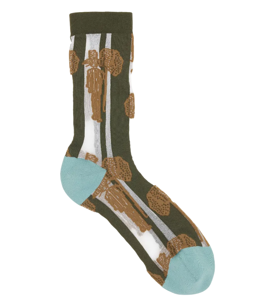 Henrik Vibskov Dreamcatcher Socks BROWN CATCHER / OS SS26KEY-S904-BROWN-CATCHER