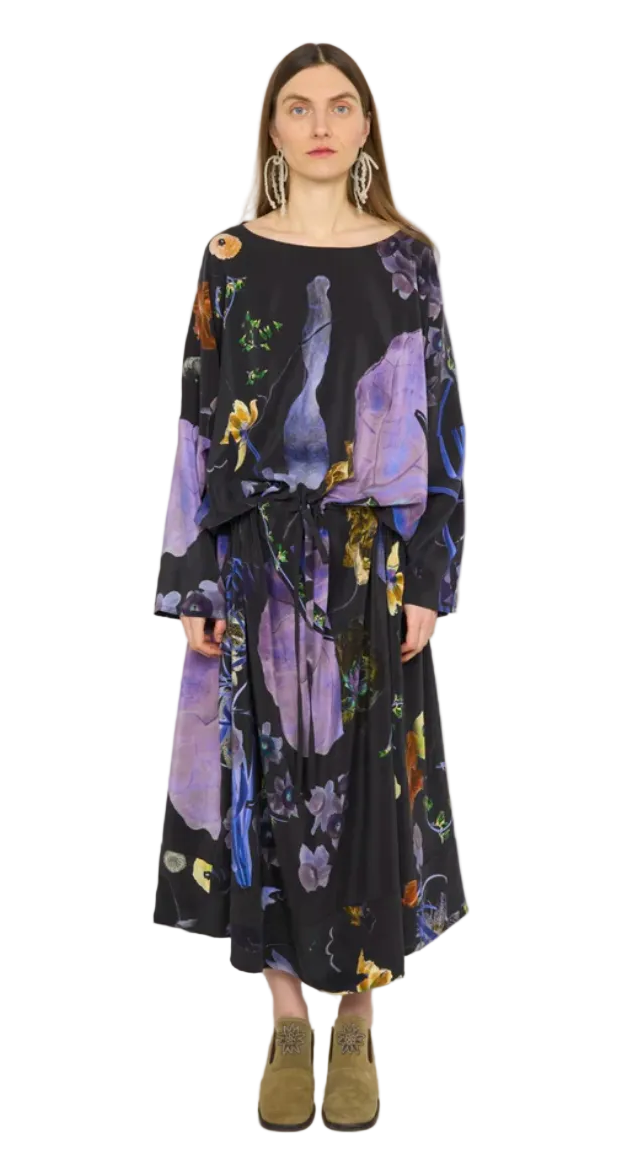 Anntian Simple Dress - Print 7 OS 300-01-BC-OS