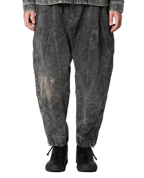 ISSEY MIYAKE Elements Pants 2 / DARK GREY LA66FF215-2