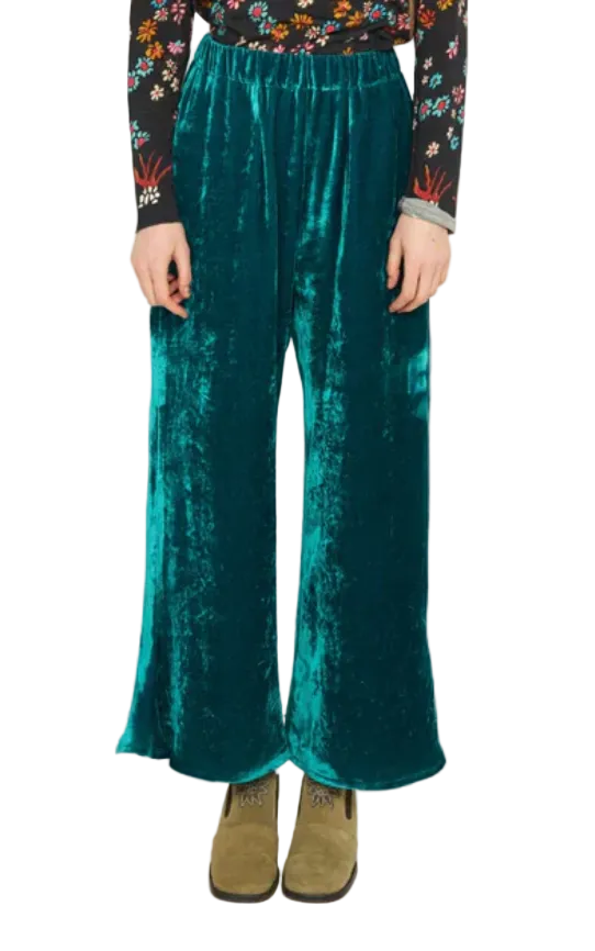 Anntian Happy Flared Pants - Petrol TEAL / S flaredpants-194-16-g