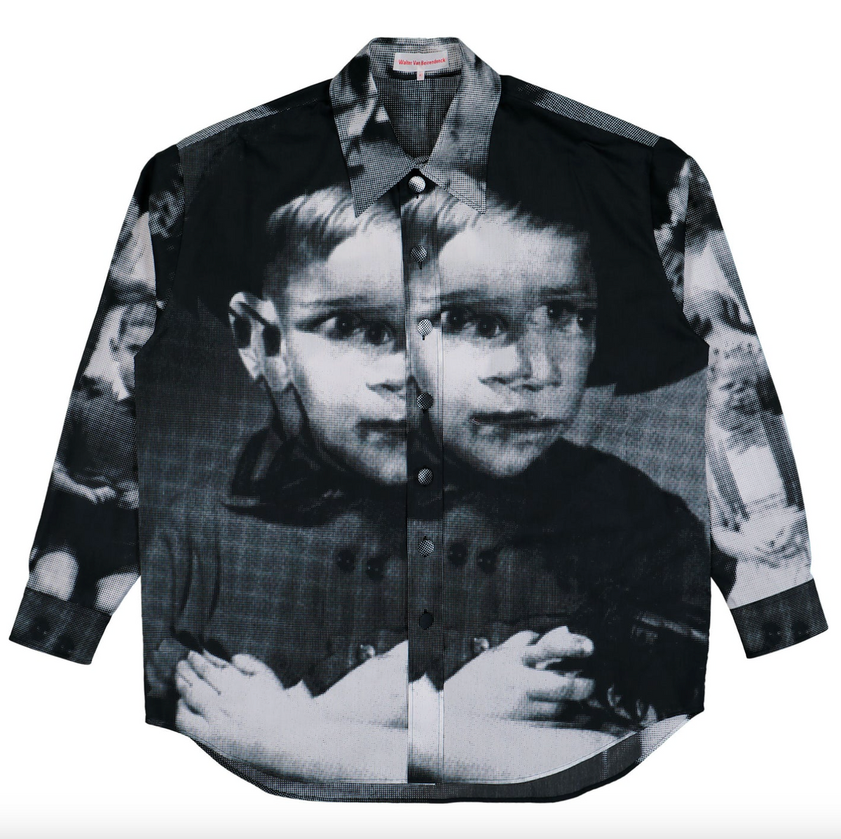 Walter Van Beirendonck Maxi Shirt Glitch M WVB-6006-CC22-SS26-1