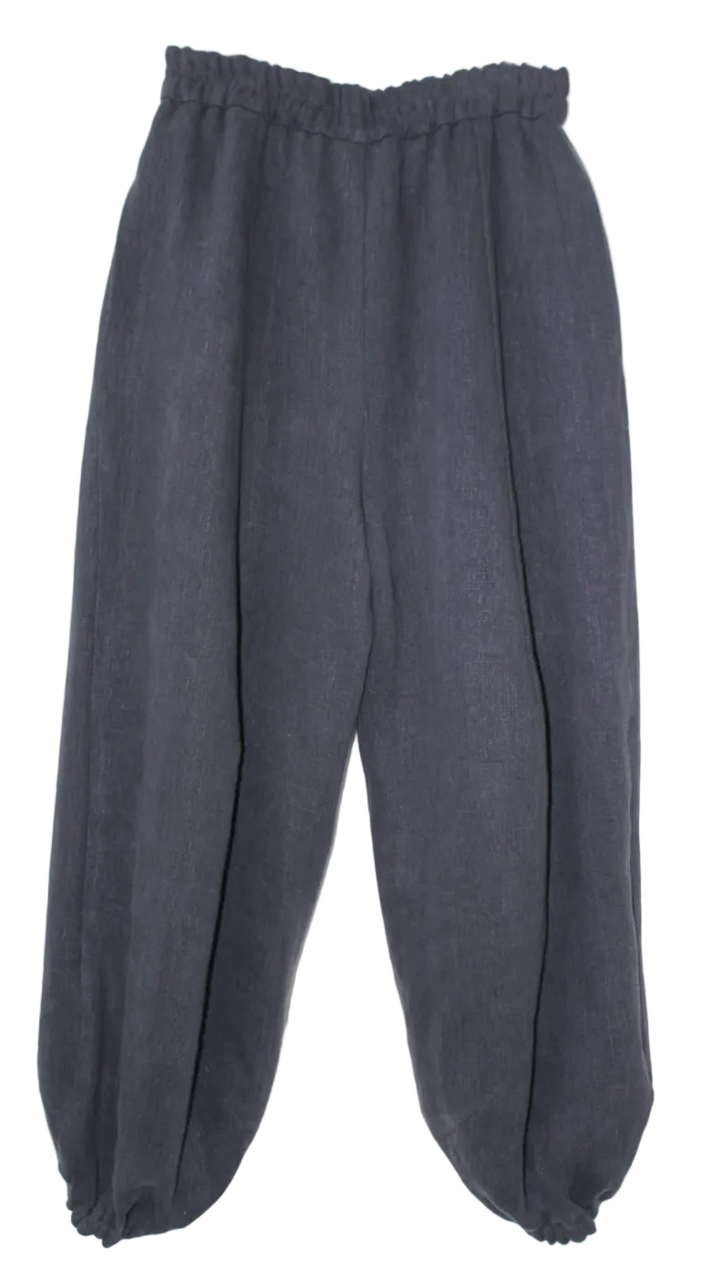 Anntian Pant Pump - Black Stonewash BLACK / S pantpump193-28