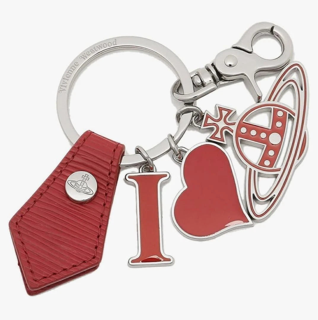 Vivienne Westwood Polly I Love Orb Keychain Red / OS 82030082-02114-LA-Red-OS