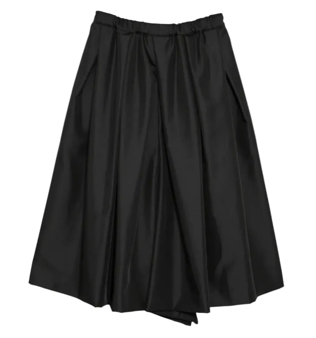 COMME des GARÇONS Ladies Polyester Twill Pants BLACK / S GQ-P006-S26-1-2