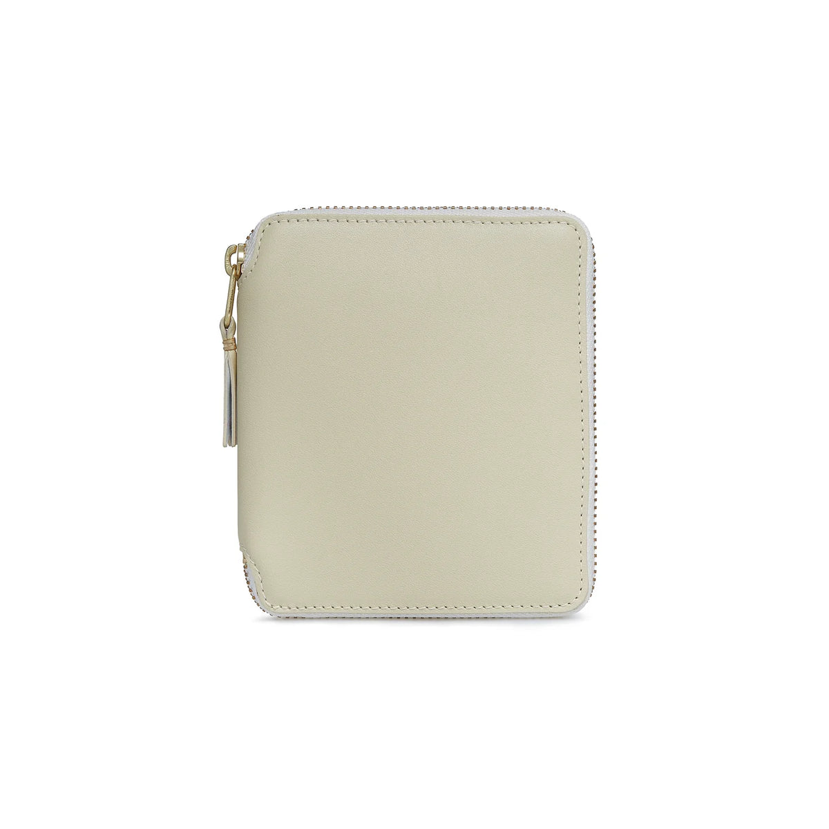 COMME des GARÇONS WALLET Classic Leather Zip-Around Wallet Off-White OFF-WHITE SA2100