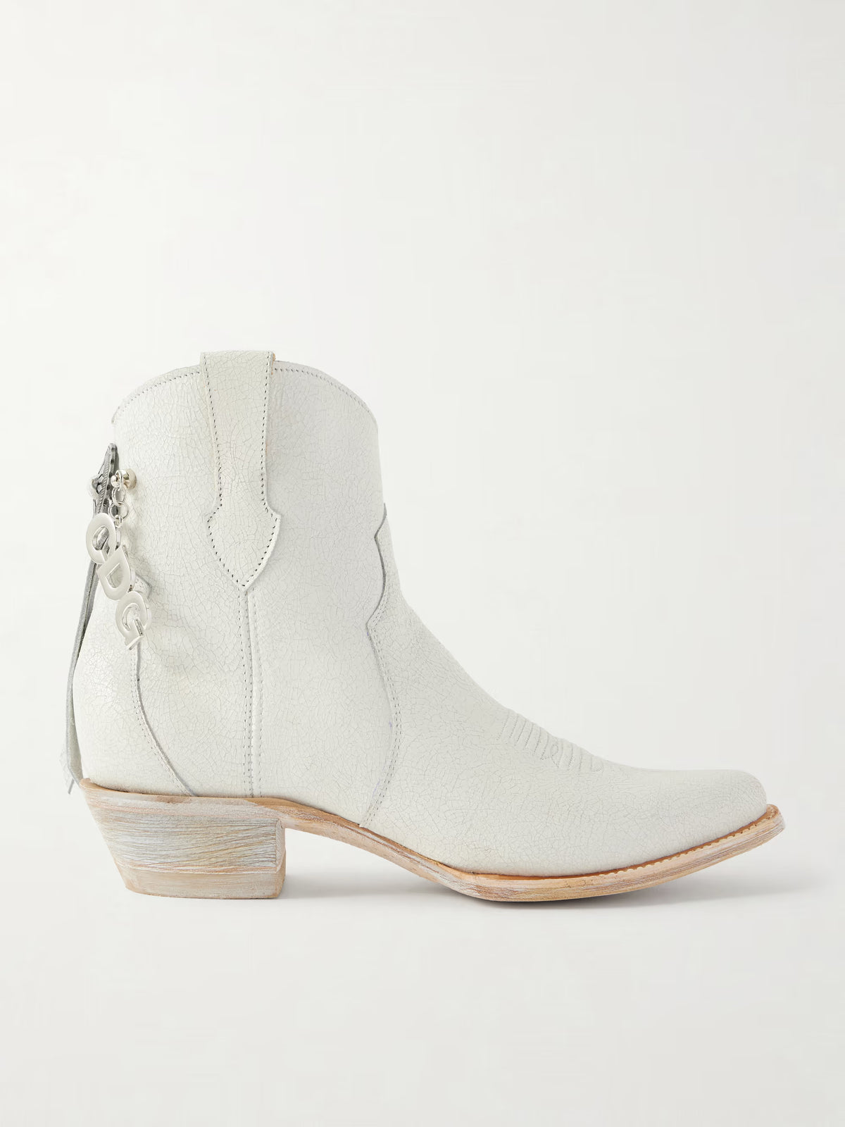 COMME des GARÇONS Mexicana Charm Cowboy Boots WHITE - WHITE / 8 GQ-K101-S26